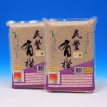 民豐有機米-糙米3kg